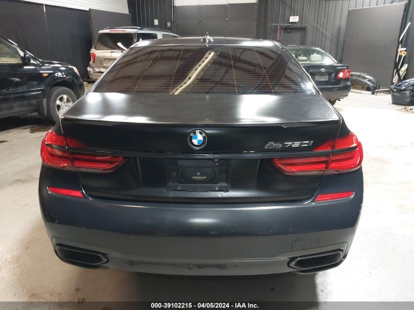 2017 BMW 750I VIN: WBA7F0C32HGM22306 Lot: 39102215