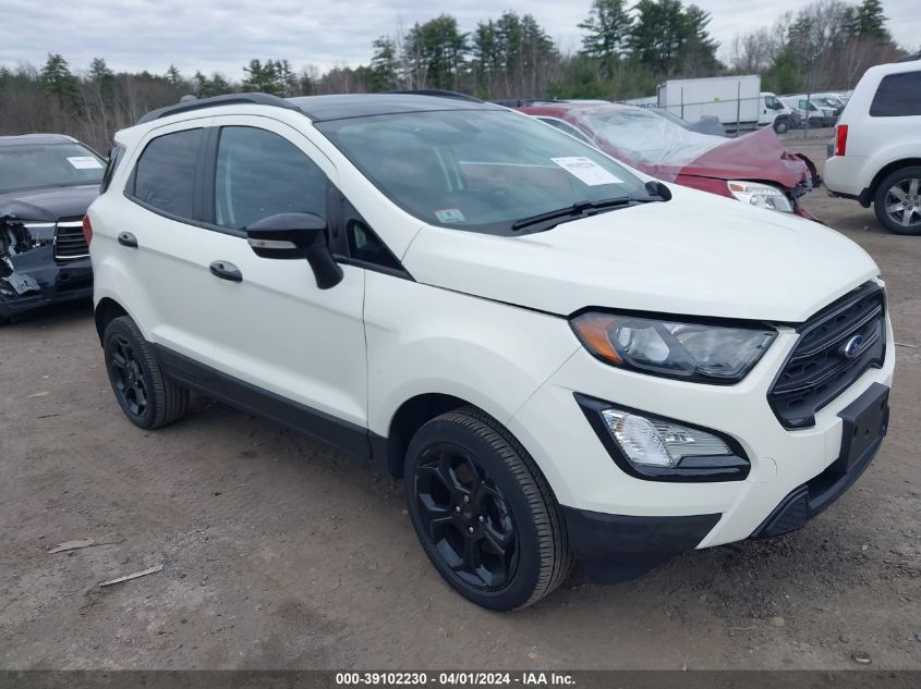 2021 Ford Ecosport Ses VIN: MAJ6S3JL8MC395392 Lot: 39102230