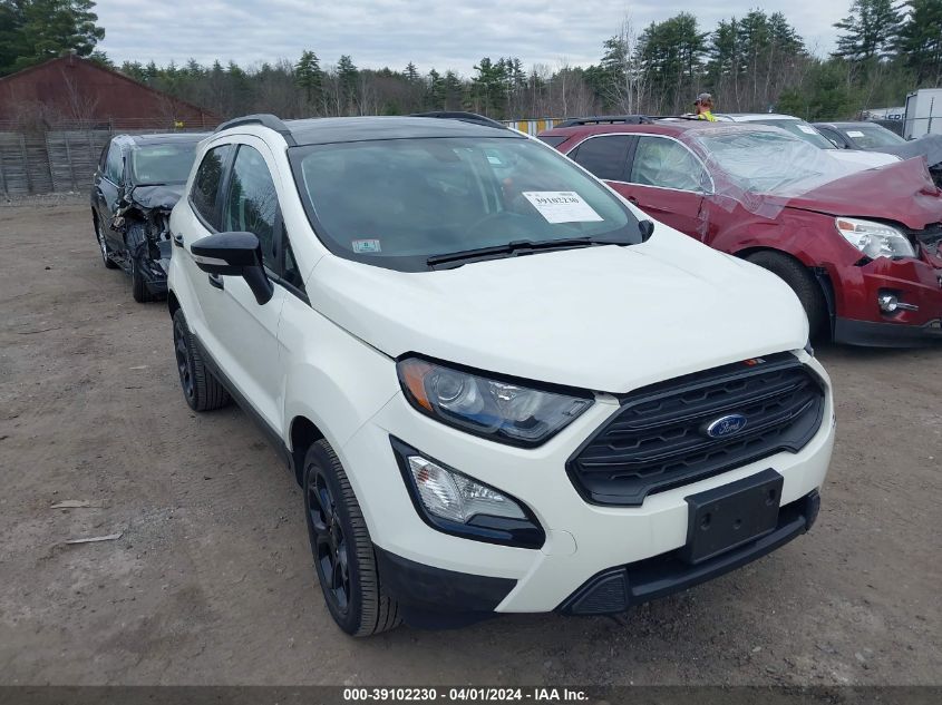 2021 Ford Ecosport Ses VIN: MAJ6S3JL8MC395392 Lot: 39102230