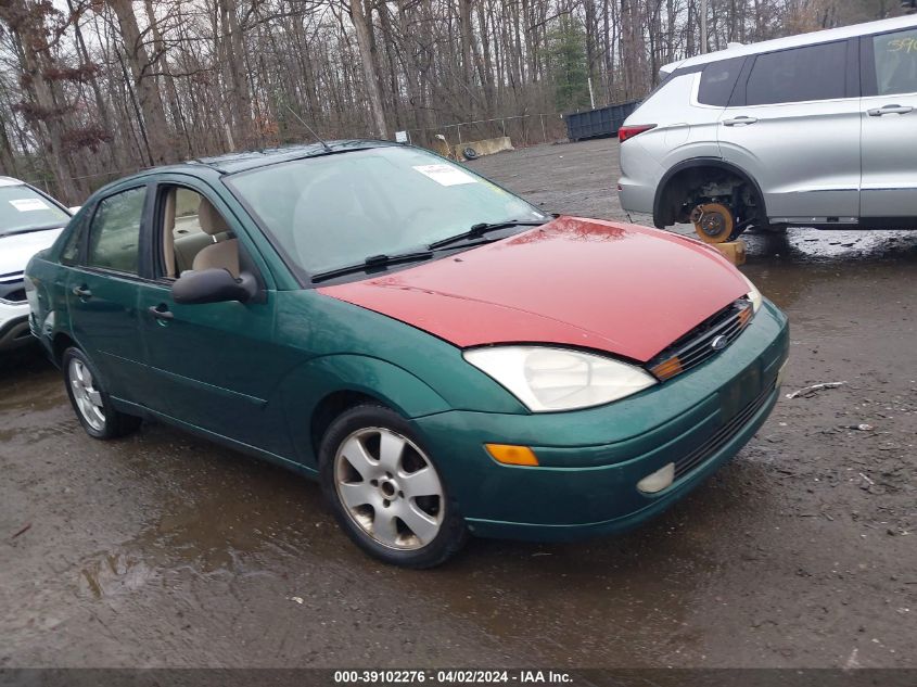 2001 Ford Focus Zts VIN: 1FAHP383X1W151642 Lot: 39102276