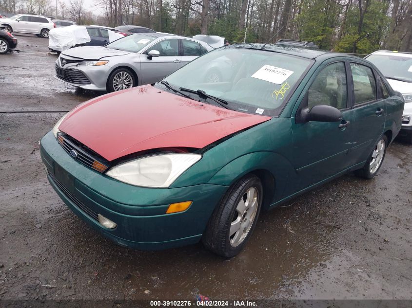 2001 Ford Focus Zts VIN: 1FAHP383X1W151642 Lot: 39102276