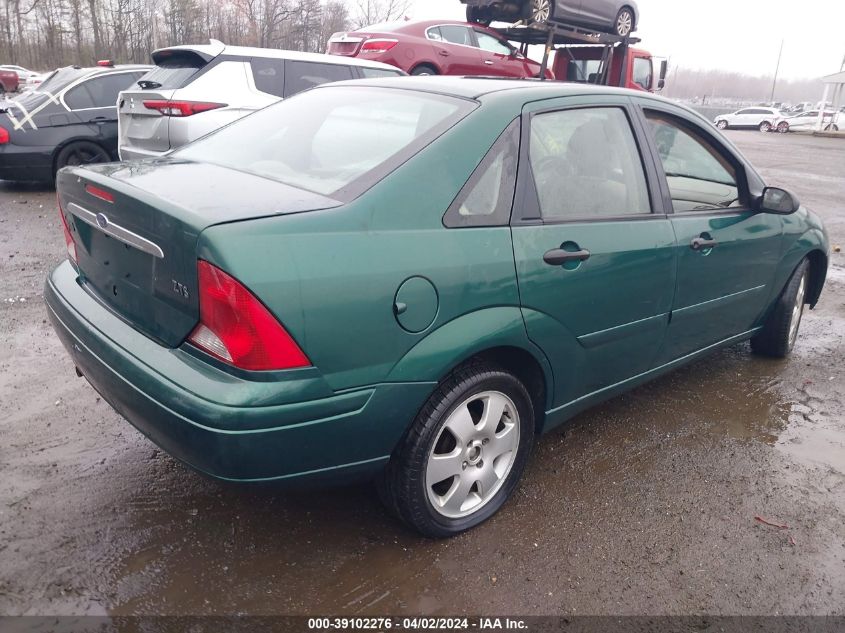 2001 Ford Focus Zts VIN: 1FAHP383X1W151642 Lot: 39102276