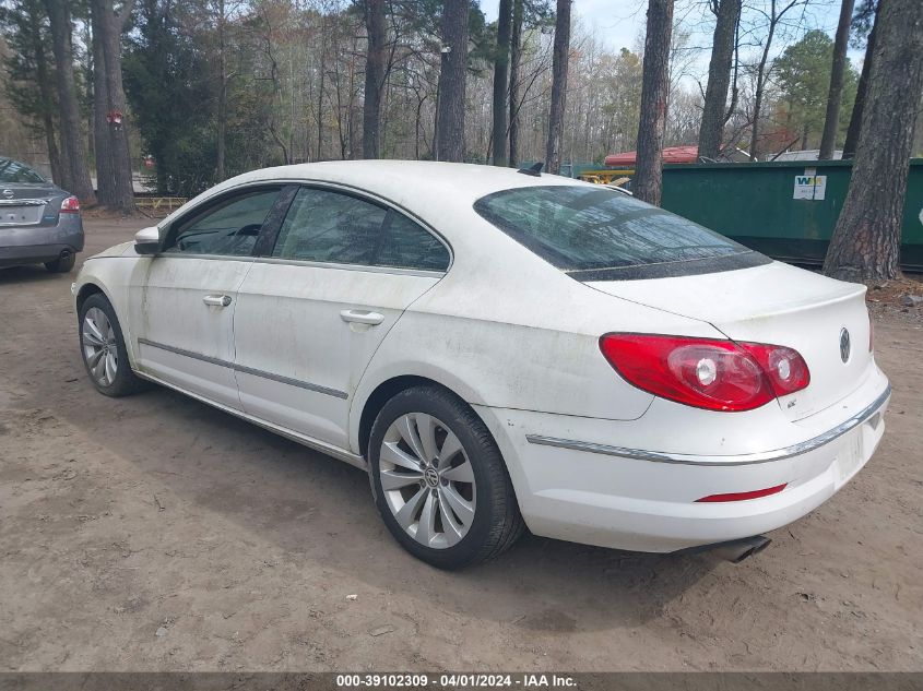 WVWMN7AN0BE703819 | 2011 VOLKSWAGEN CC