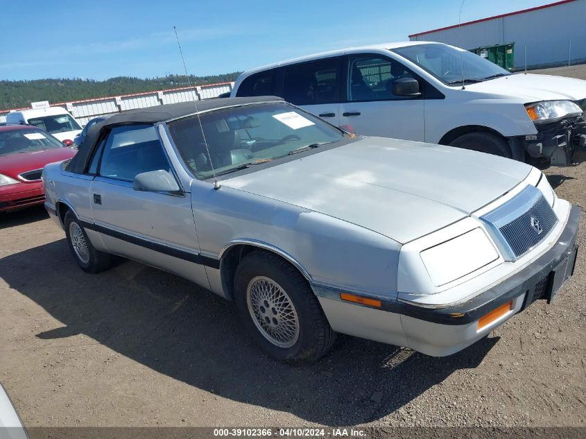 1C3BJ45K1JG366621 1988 Chrysler Lebaron