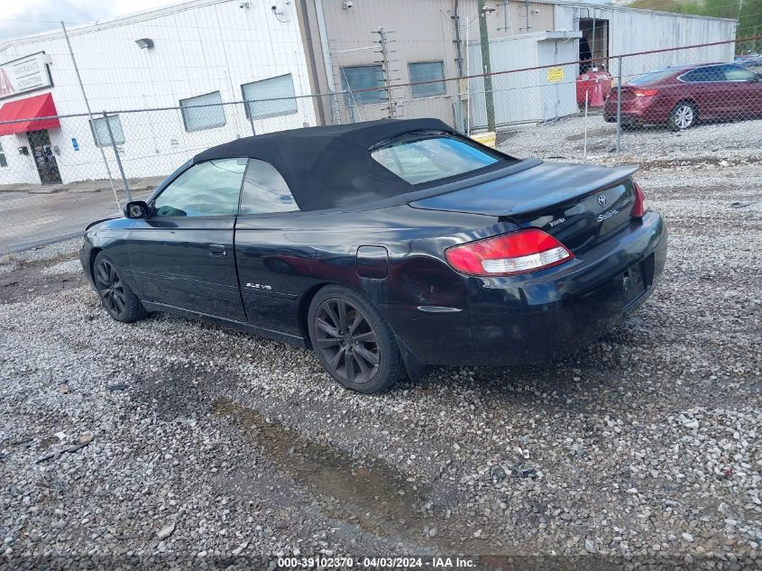 2T1FF22P31C840943 | 2001 TOYOTA CAMRY SOLARA