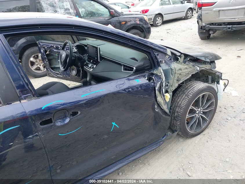 2021 TOYOTA COROLLA(VIN: 5YFEPMAE7MP163825