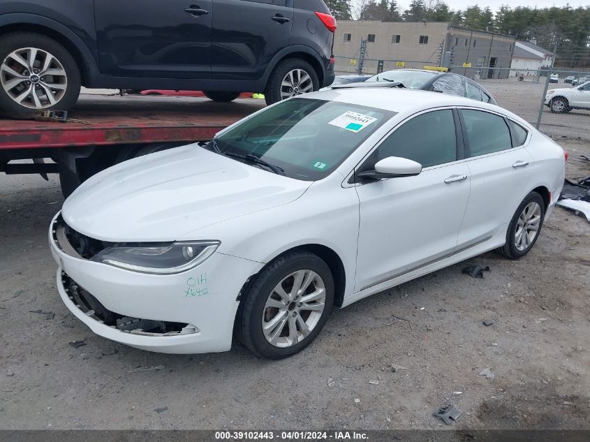 2016 Chrysler 200 Limited VIN: 1C3CCCAB0GN131355 Lot: 39102443