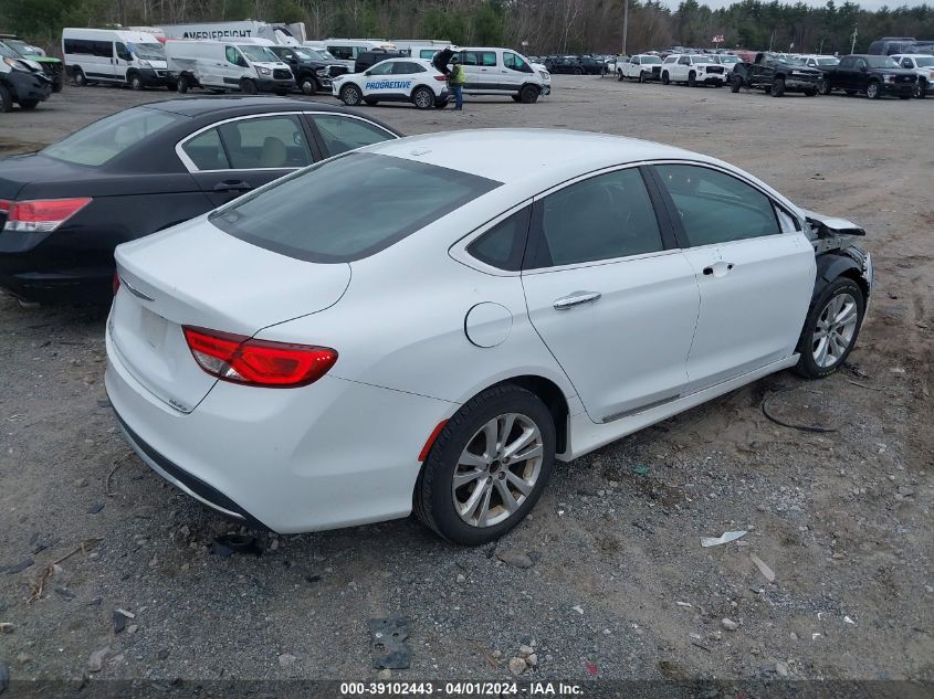 2016 Chrysler 200 Limited VIN: 1C3CCCAB0GN131355 Lot: 39102443