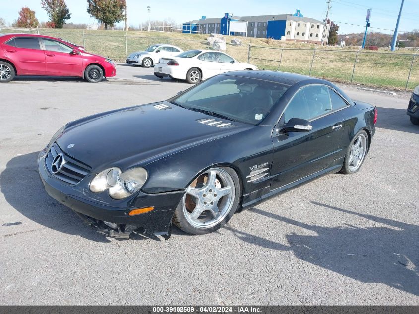 2003 Mercedes-Benz Sl-Class Base (A5) VIN: WDBSK75F73F032470 Lot: 39102509