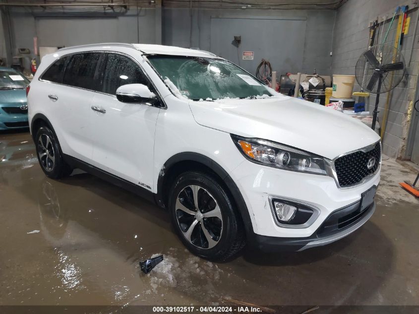 2016 KIA SORENTO 3.3L EX - 5XYPHDA53GG143165