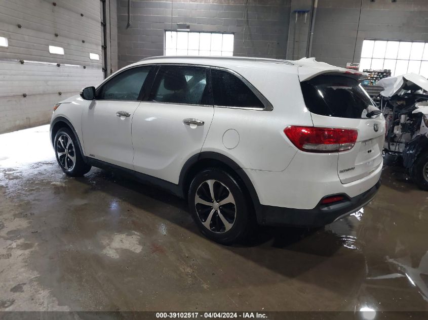 2016 KIA SORENTO 3.3L EX - 5XYPHDA53GG143165