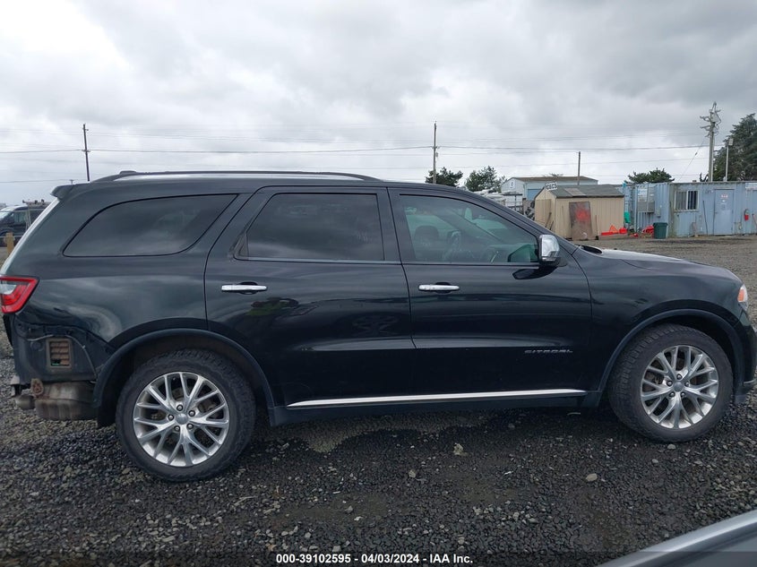 2014 DODGE DURANGO CITADEL - 1C4SDJET7EC468383