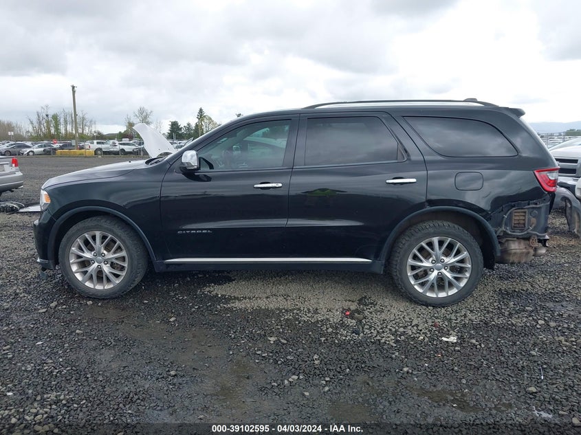 2014 DODGE DURANGO CITADEL - 1C4SDJET7EC468383