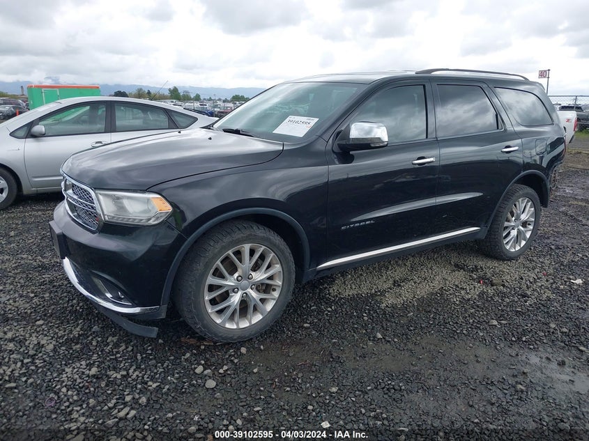 2014 DODGE DURANGO CITADEL - 1C4SDJET7EC468383