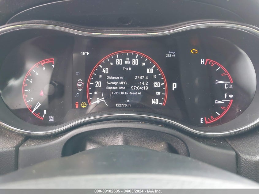 2014 DODGE DURANGO CITADEL - 1C4SDJET7EC468383