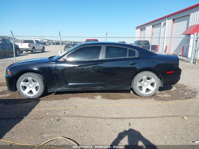 2012 Dodge Charger Police VIN: 2C3CDXAG6CH305304 Lot: 39102619