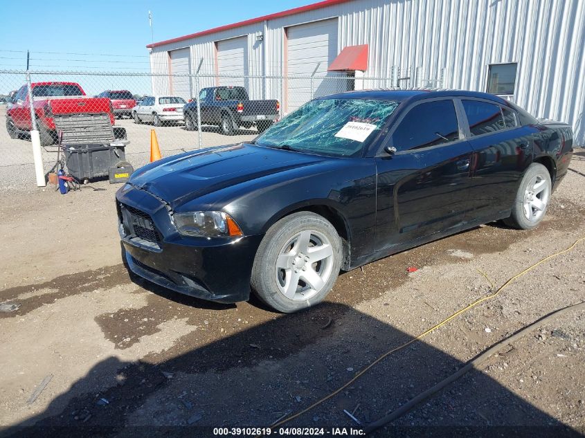 2012 Dodge Charger Police VIN: 2C3CDXAG6CH305304 Lot: 39102619