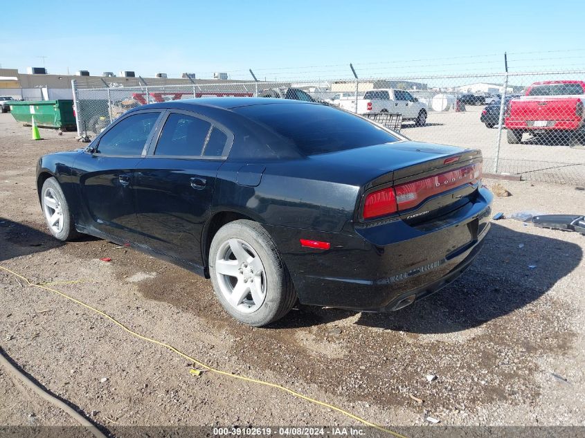 2012 Dodge Charger Police VIN: 2C3CDXAG6CH305304 Lot: 39102619