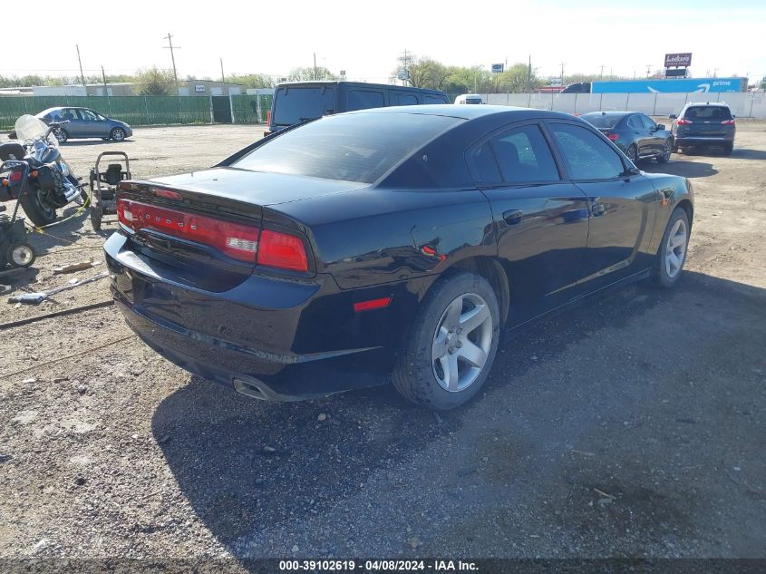 2012 Dodge Charger Police VIN: 2C3CDXAG6CH305304 Lot: 39102619