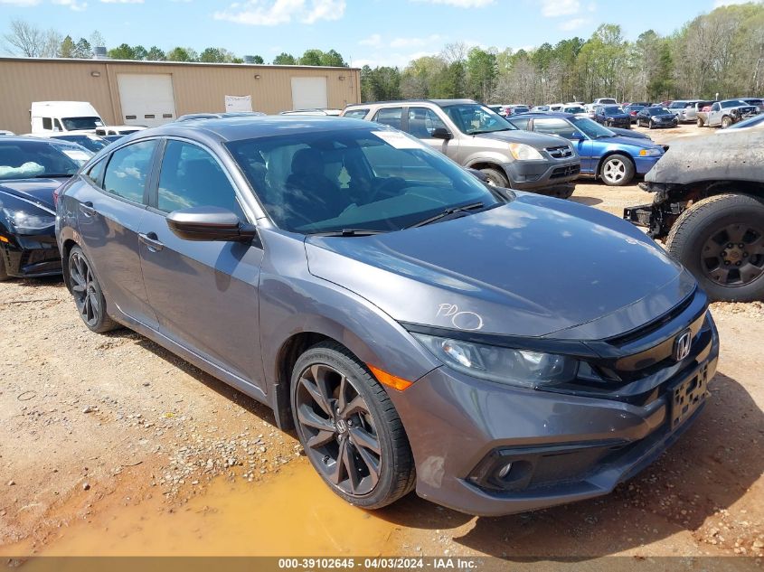 2020 Honda Civic Sport VIN: 2HGFC2F87LH529604 Lot: 39102645