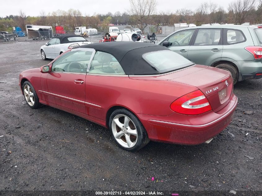 WDBTK65J55F149714 | 2005 MERCEDES-BENZ CLK 320