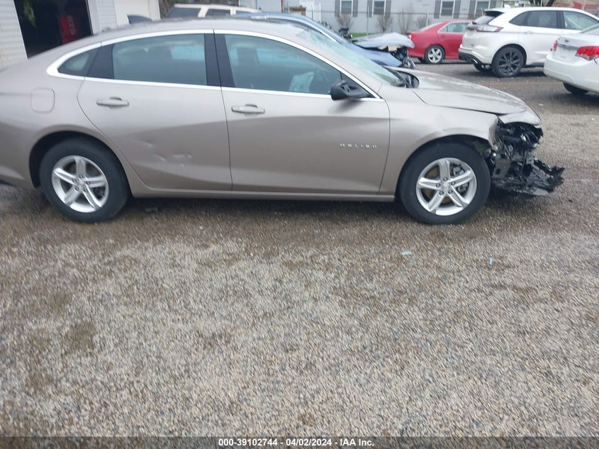 2022 CHEVROLET MALIBU FWD LS - 1G1ZB5ST0NF187680