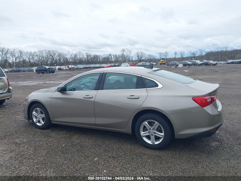 2022 CHEVROLET MALIBU FWD LS - 1G1ZB5ST0NF187680