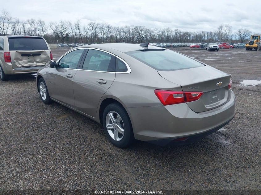 2022 CHEVROLET MALIBU FWD LS - 1G1ZB5ST0NF187680