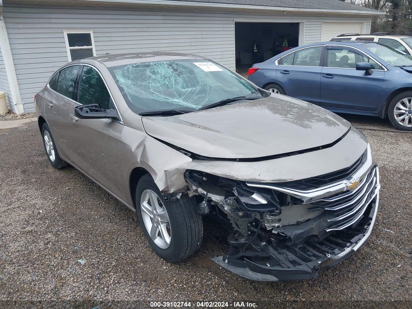 2022 CHEVROLET MALIBU FWD LS - 1G1ZB5ST0NF187680
