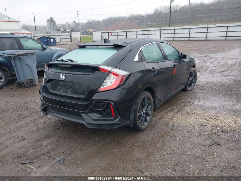 2021 Honda Civic Ex VIN: SHHFK7H67MU208064 Lot: 39102764