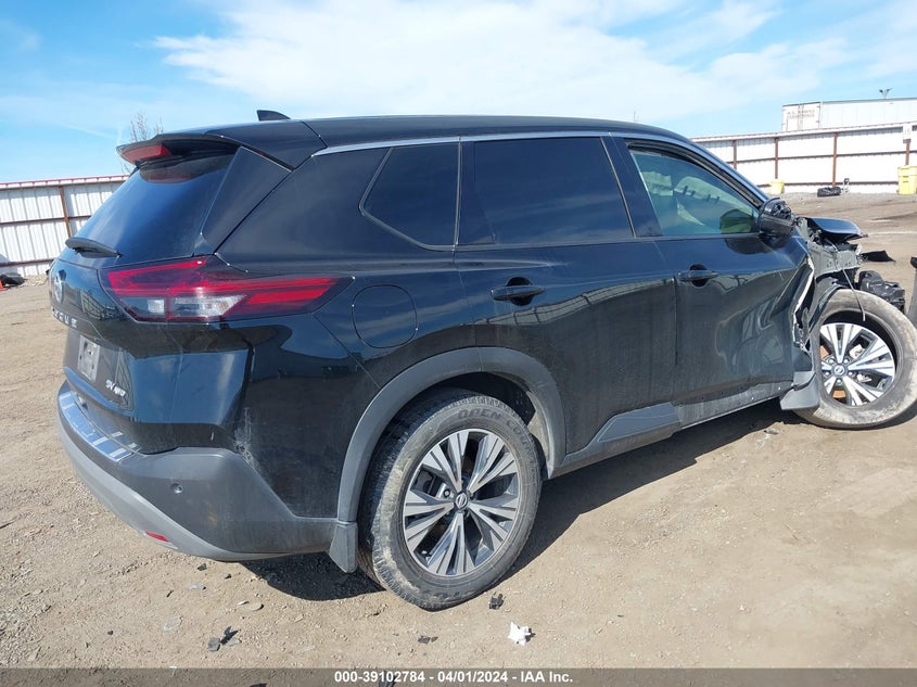 VIN 5N1AT3BB8MC761046 2021 NISSAN ROGUE SV INTELLIGENT AWD