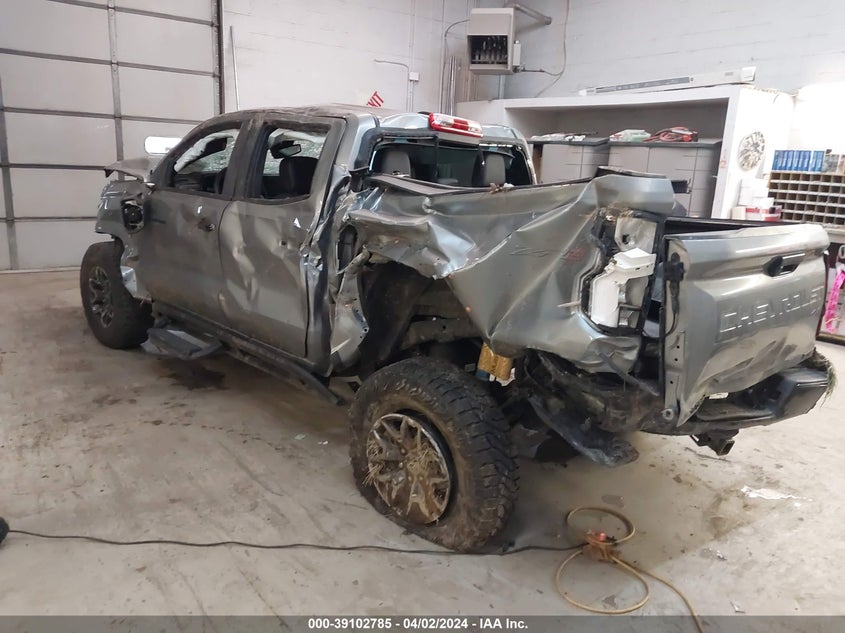 VIN 1GCPTFEK7P1226057 2023 CHEVROLET COLORADO 4WD  SHORT BOX ZR2