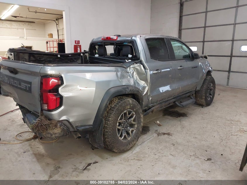 VIN 1GCPTFEK7P1226057 2023 CHEVROLET COLORADO 4WD  SHORT BOX ZR2