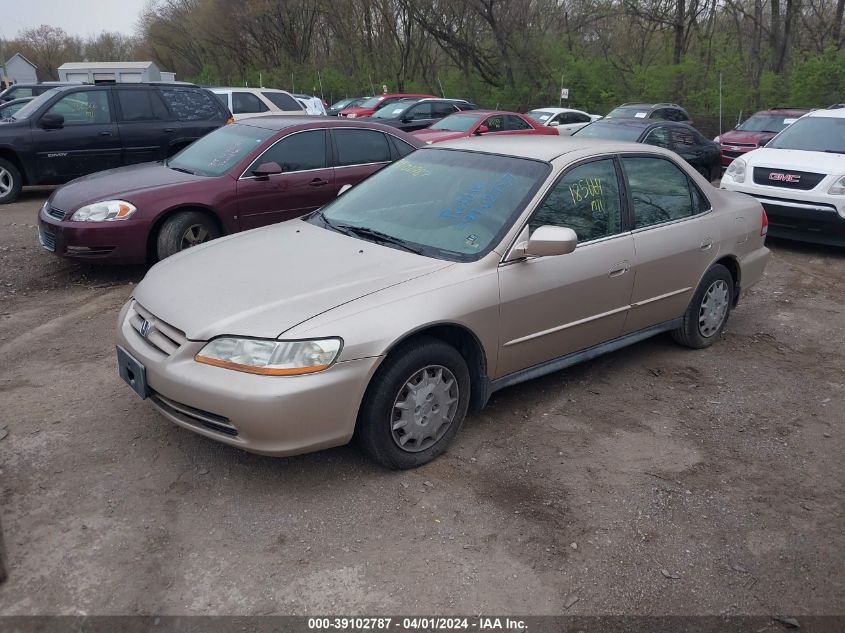 3HGCG66592G700002 | 2002 HONDA ACCORD