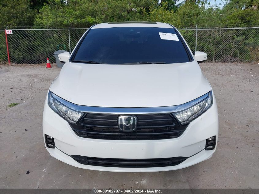 2023 Honda Odyssey Elite VIN: 5FNRL6H99PB060441 Lot: 39282192