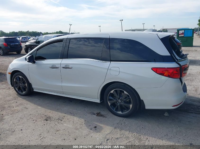 2023 Honda Odyssey Elite VIN: 5FNRL6H99PB060441 Lot: 39282192