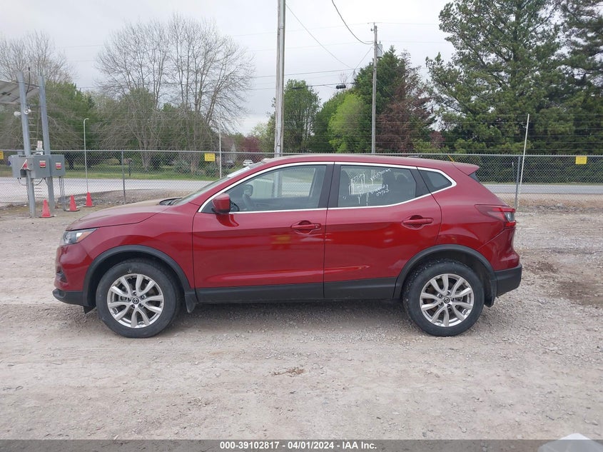 2022 NISSAN ROGUE SPORT S FWD XTRONIC CVT - JN1BJ1AV8NW342292
