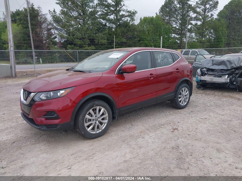 2022 NISSAN ROGUE SPORT S FWD XTRONIC CVT - JN1BJ1AV8NW342292