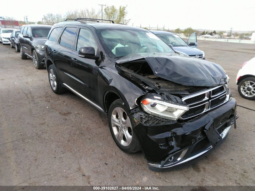 2014 Dodge Durango Limited VIN: 1C4RDJDG2EC524801 Lot: 39102827