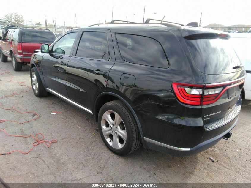 2014 Dodge Durango Limited VIN: 1C4RDJDG2EC524801 Lot: 39102827