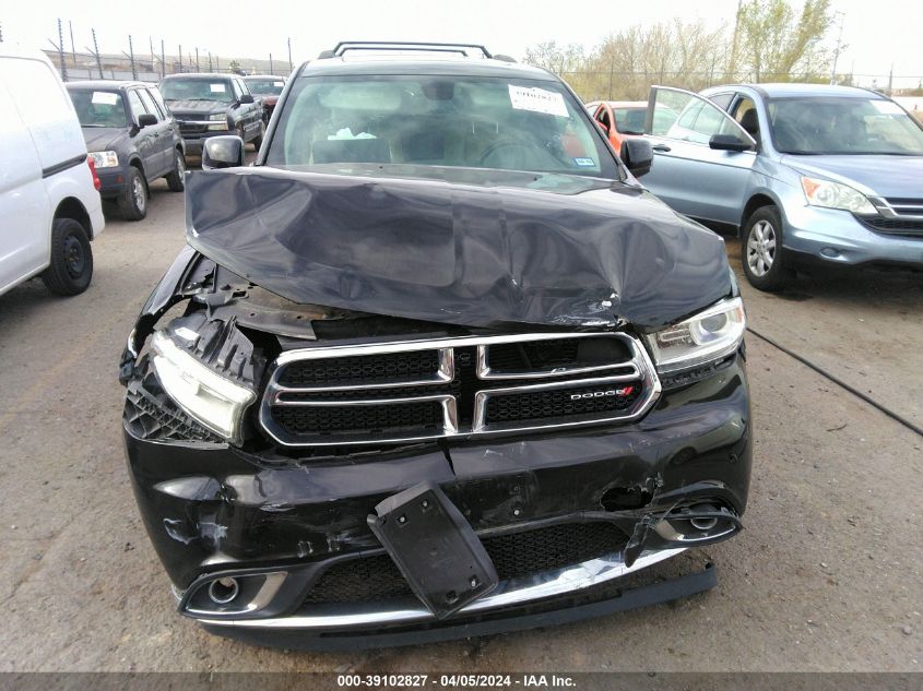 2014 Dodge Durango Limited VIN: 1C4RDJDG2EC524801 Lot: 39102827