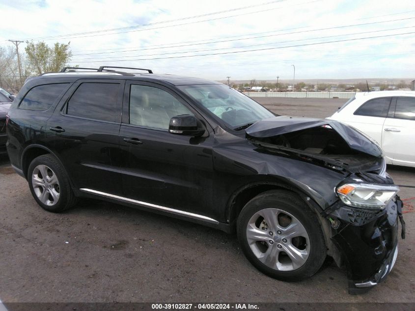 2014 Dodge Durango Limited VIN: 1C4RDJDG2EC524801 Lot: 39102827