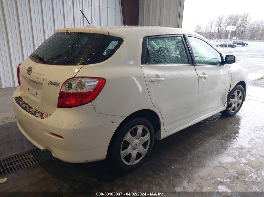 2009 Toyota Matrix VIN: 2T1KU40E59C115695 Lot: 39103037