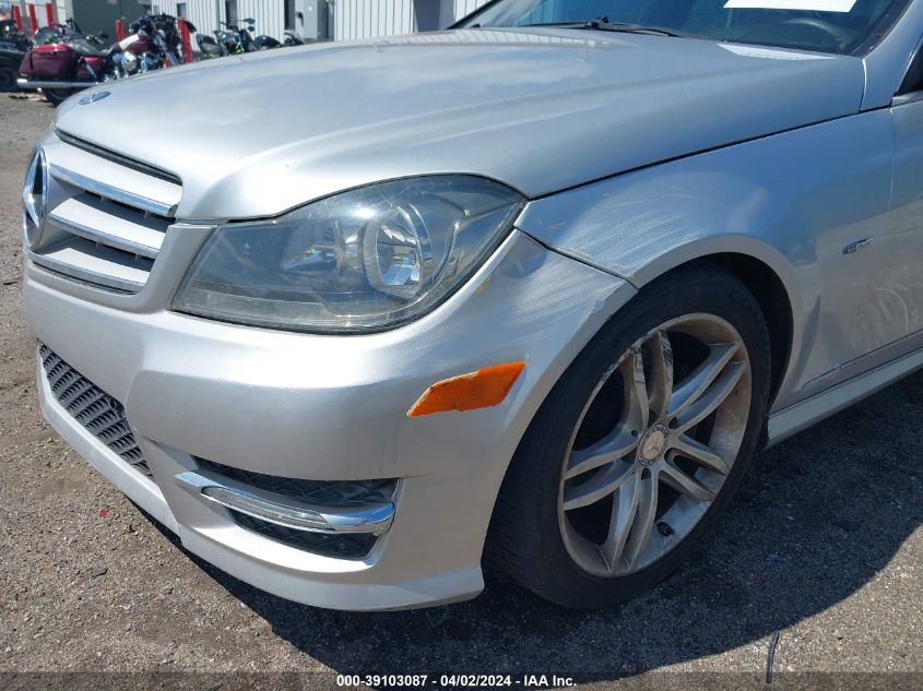 2012 Mercedes-Benz C 250 Luxury/Sport VIN: WDDGF4HB9CA616049 Lot: 39103087