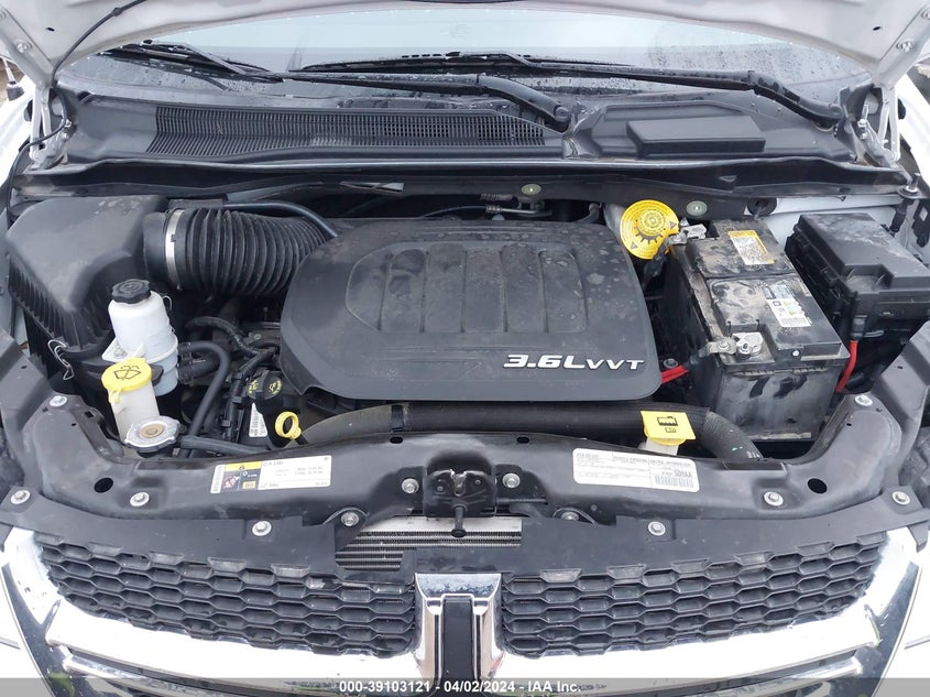 2016 DODGE GRAND CARAVAN SXT - 2C4RDGCGXGR324828