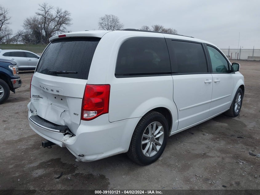 2016 DODGE GRAND CARAVAN SXT - 2C4RDGCGXGR324828