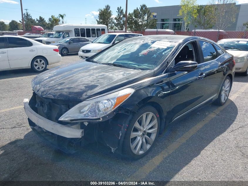 2014 Hyundai Azera Limited VIN: KMHFH4JG5EA383159 Lot: 39103206