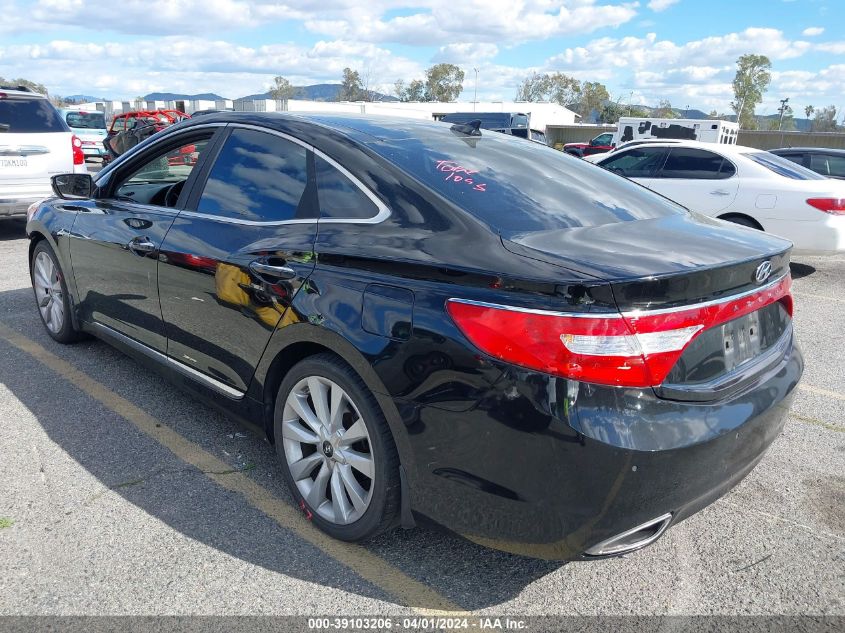 2014 Hyundai Azera Limited VIN: KMHFH4JG5EA383159 Lot: 39103206