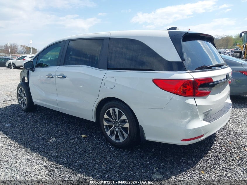2021 HONDA ODYSSEY EX-L - 5FNRL6H75MB024224