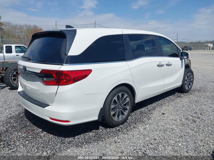 2021 HONDA ODYSSEY EX-L - 5FNRL6H75MB024224